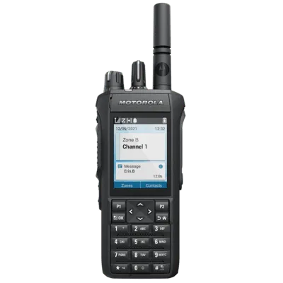 radios portátiles mototrbo de comunicación Motorola, boqui toqui